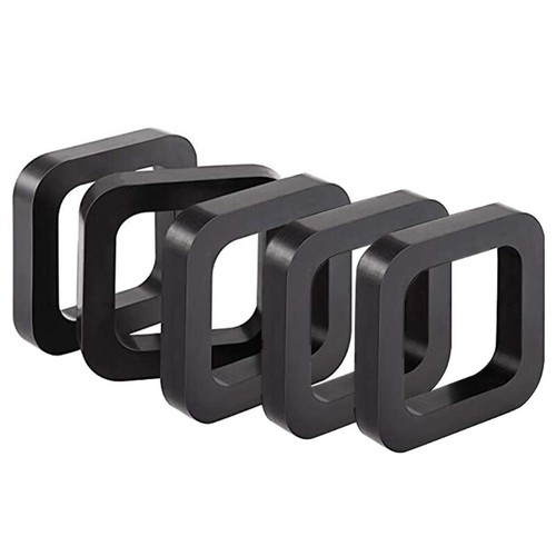 5pcs Silencer Pad Hitch Receiver Muffler Trailer Link Damping Block Reduce Noise