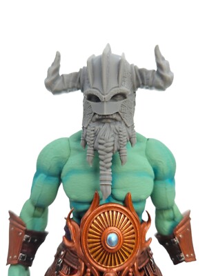 Custom 3d Printed Viking A Head for BRUTE Scale Mythic Legions 1/12 Scale 