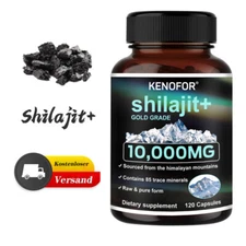 Shilajit 10,000 Mg From The Himalayas. Contains 85 trace elements 30 - 120 ca...