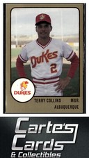 Terry Collins 1988 ProCards #270  Albuquerque Dukes
