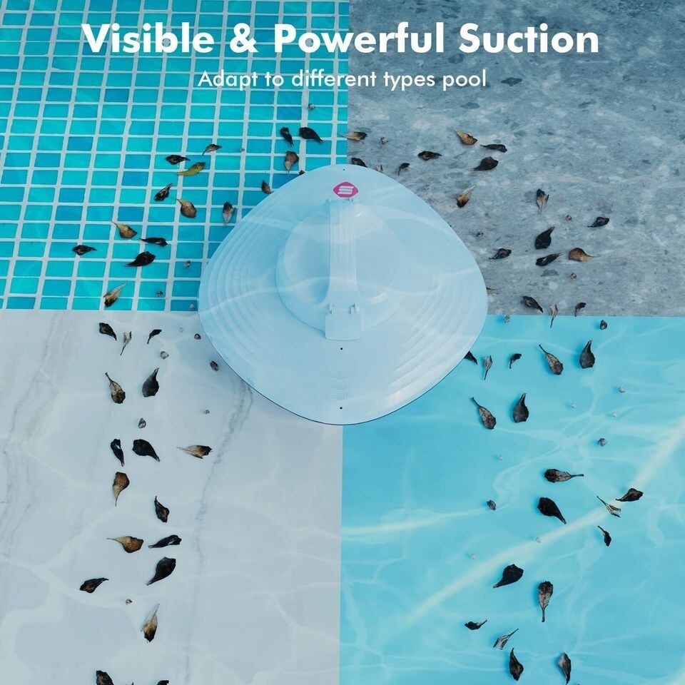 HYDRUS Robotic Cordless Pool Vacuum Cleaner with Brushless