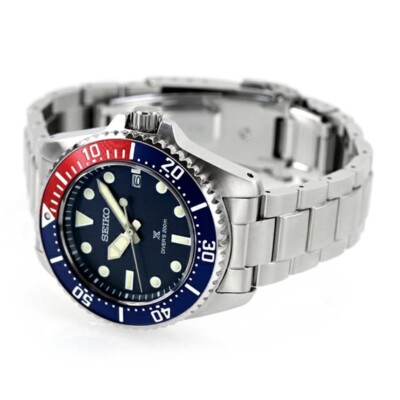 Seiko Prospex SBDJ061 Pepsi Diver Scuba 200m Solar Sapphire
