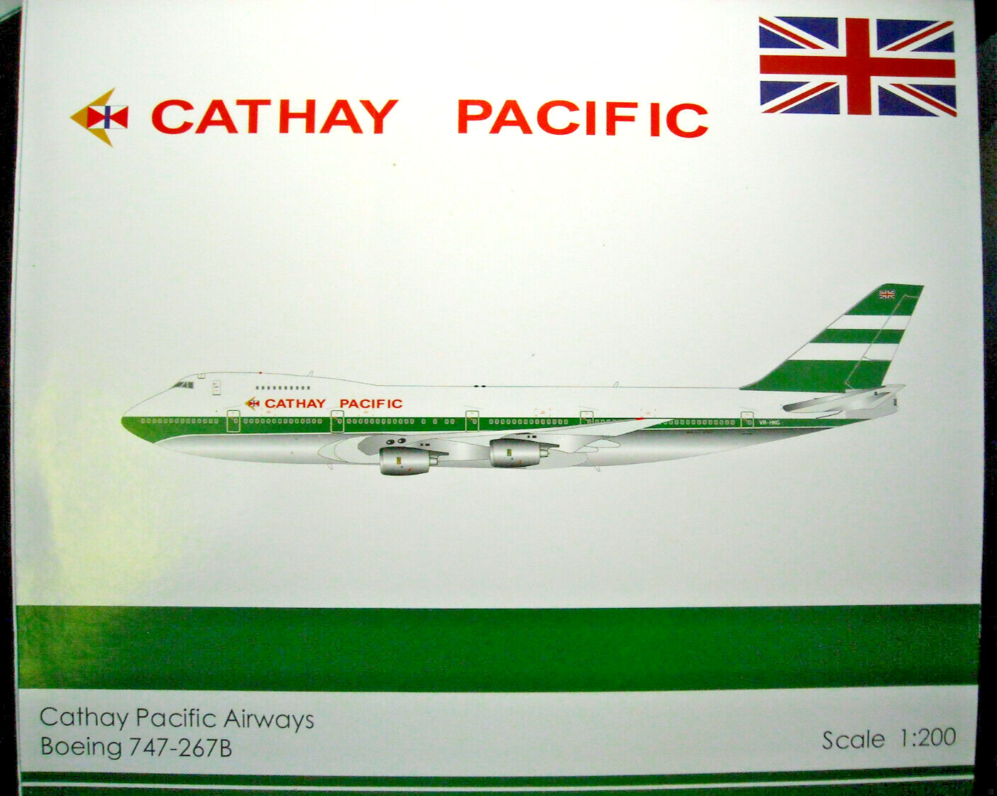 キャセイパシフィック航空 香港トレーダー B747-8F 1/200 1/200