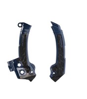 Acerbis X-Grip Rahmenprotektoren Blau Schwarz FüR Husqvarna Fx 350 2023-2025