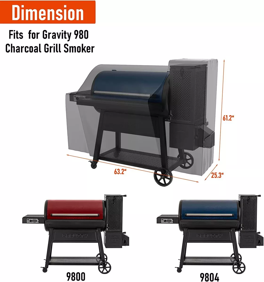 Char grill cheap smoker cover