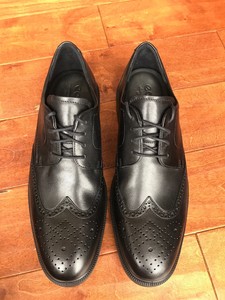 ecco lisbon brogue tie