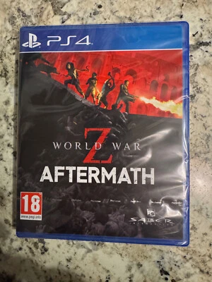 World War Z Aftermath PS4 Brand New Factory Sealed PlayStation 4 Zombie Survival