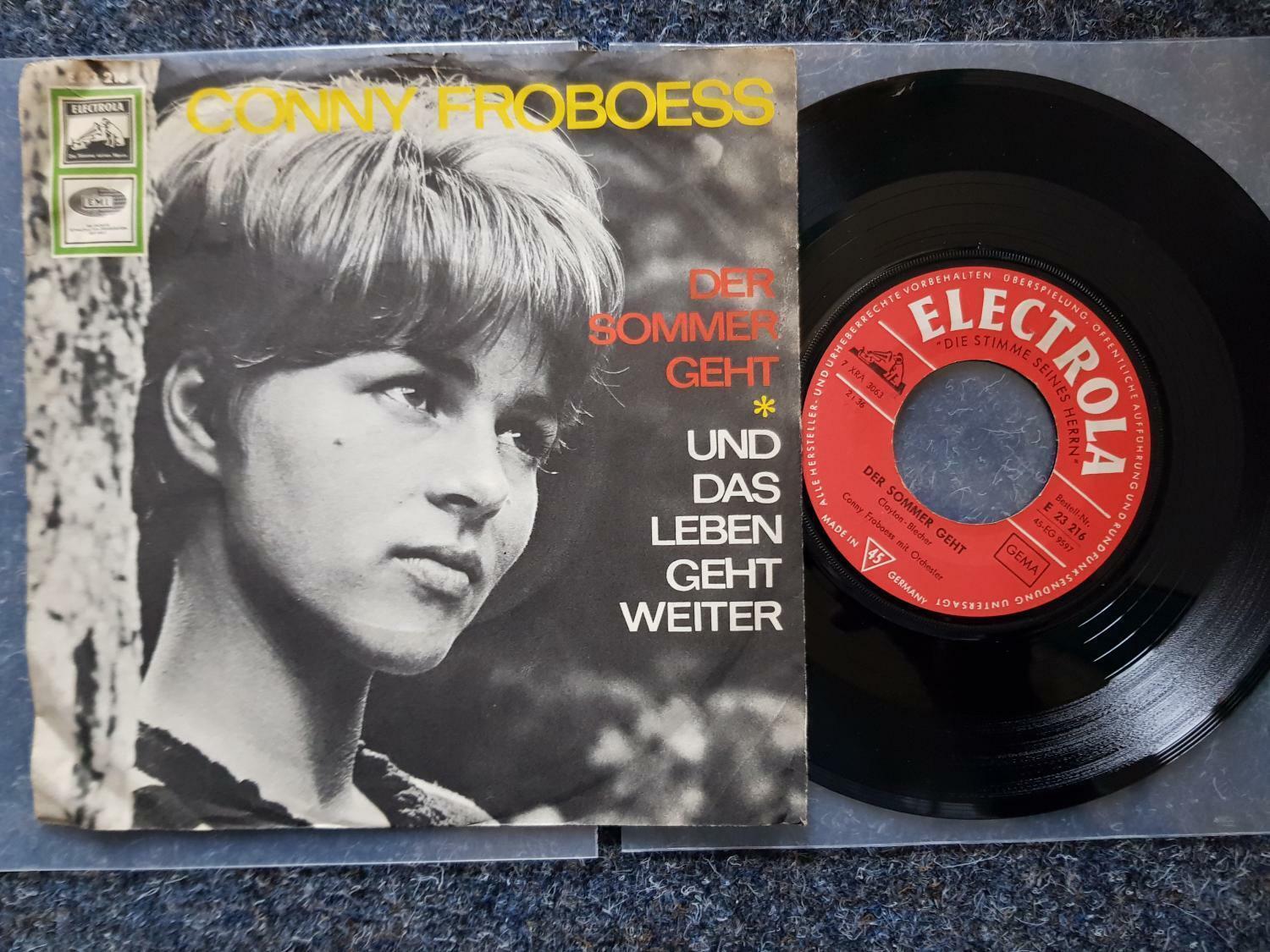 7"" Single Vinyl Conny Froboess - Der Sommer geht