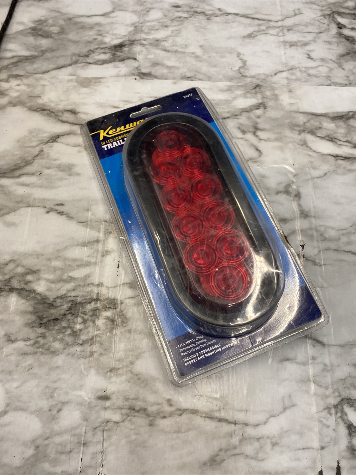 KENWAY 10 LED Red Submersible Boat Trailer Taillight