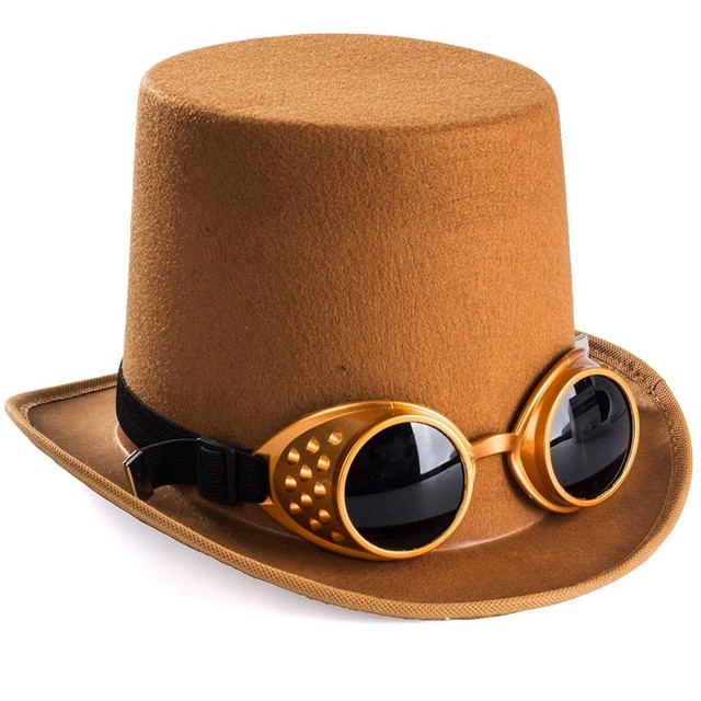 brown top hats for sale