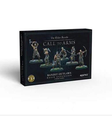 The Elder Scrolls Call To Arms Bandit Outlaws Resin Modiphius