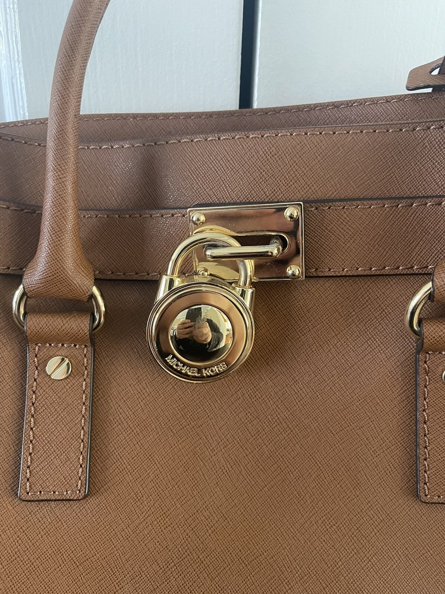 １１２３ ⭐️🎈‼️ BEAUTIFUL Michael Kors Hamilton Saffiano Leather Large