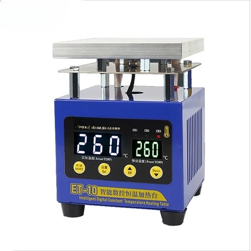 ET-10 Constant Temperature Digital Display Heating Led Lamp Desoldering Station - 第 1/7 張圖片