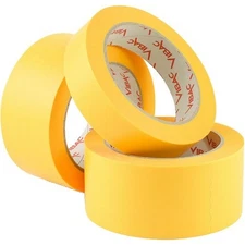 Vibac 319-0004 36mm x 55m Washi Yellow Masking Tape