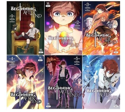The Beginning after the End (Comic) Series. Vol. 1-6 paperback