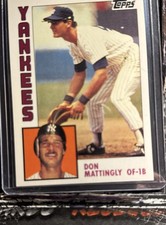 1984 Topps - Don Mattingly #8 (RC)