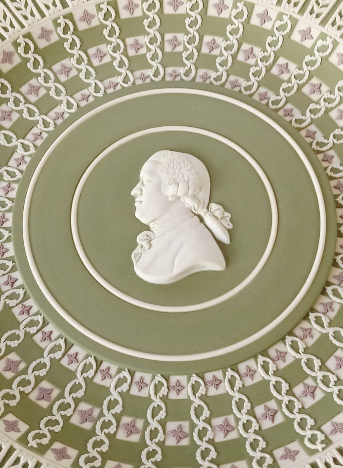 Wedgwood TriColour Jasperware Trophy Plate 250th Anniversary Josiah Wedgwood