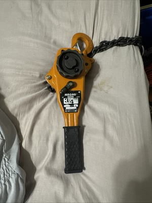 #ad #ad Magna Lifting Products. 3 4 Ton 20’ Foot Chain Hoist $500.00