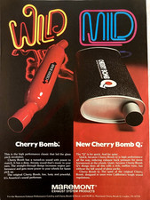 1977 Cherry Bomb Q Muffler Print Ad Maremont ...
