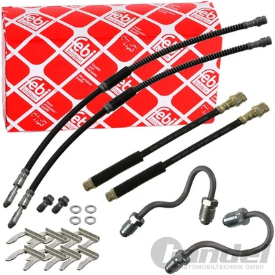 FEBI BREMSSCHLAUCH BREMSLEITUNG VORNE+HINTEN passend für AUDI A3 8P VW GOLF 5+6 - Bild 1 von 4