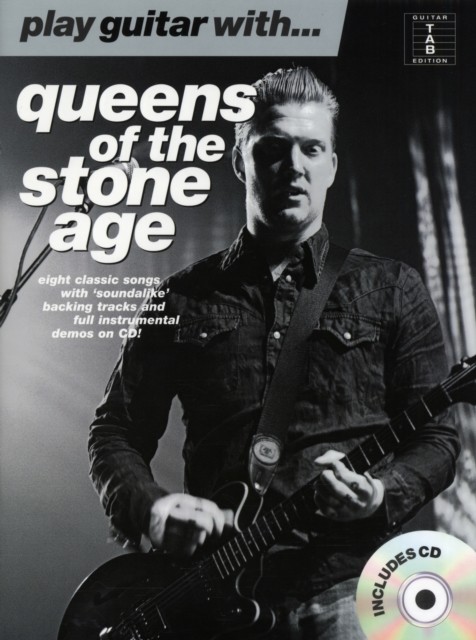 Play Guitar With Queens of the Stone Age - TAB Songbook with CD | Eight Rock Songs with Standard Notation and Complete Lyrics | Demo and Backing Tracks for Play-Along Practice - Image 4