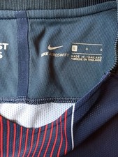 Nike Paris Saint-Germain 2016/2017 VAPOR MATCH Trikot Home AUTHENTIC PSG blau L