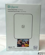 Lifeprint Ultra slim Photo and Video Printer iPhone - New - Hyperphoto Embedded