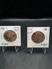 ****PAIR OF 1968S JOHN F KENNEDY HALF DOLLAR SILVER PROOF COINS****