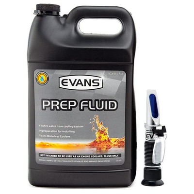 EVANS Prep Fluid Flush Kit | Switch to Waterless & Say Goodbye Engine... 