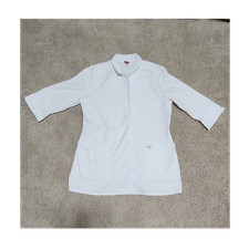 Dickies Medical Lab Coat White Size L 30" Length Style 82402 Nurse Doctor