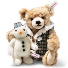 Winter Teddy Bear with Snowman - EAN 005978 - Steiff 2024