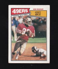 1987 Topps  All Pro Jerry Rice #115 San Francisco 49ers