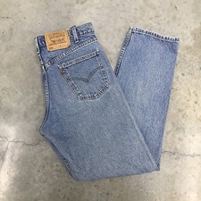 Vintage 90  s Levi  s 550 Jeans Orange Tab Mens size 33x32 Actual 32x32