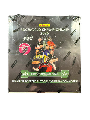 Panini PDC World Championship 2026 Trading Cards - Collectors Box