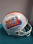 Super Bowl XLI Full Size Riddell Helmet Signed Tony Dorsett & Ronnie Lott,No COA