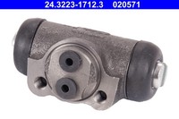 ATE Radbremszylinder 24.3223-1712.3 FüR Mitsubishi Hyundai Galloper Grauguss 2