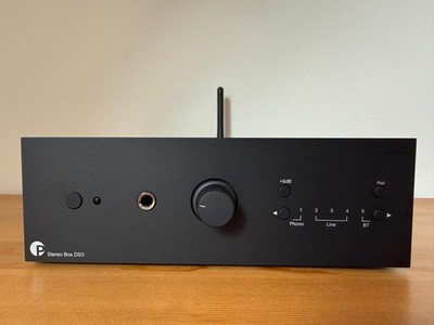 Pro-Ject Vollverstärker Stereo Box DS3 / Schwarz Neuwertig