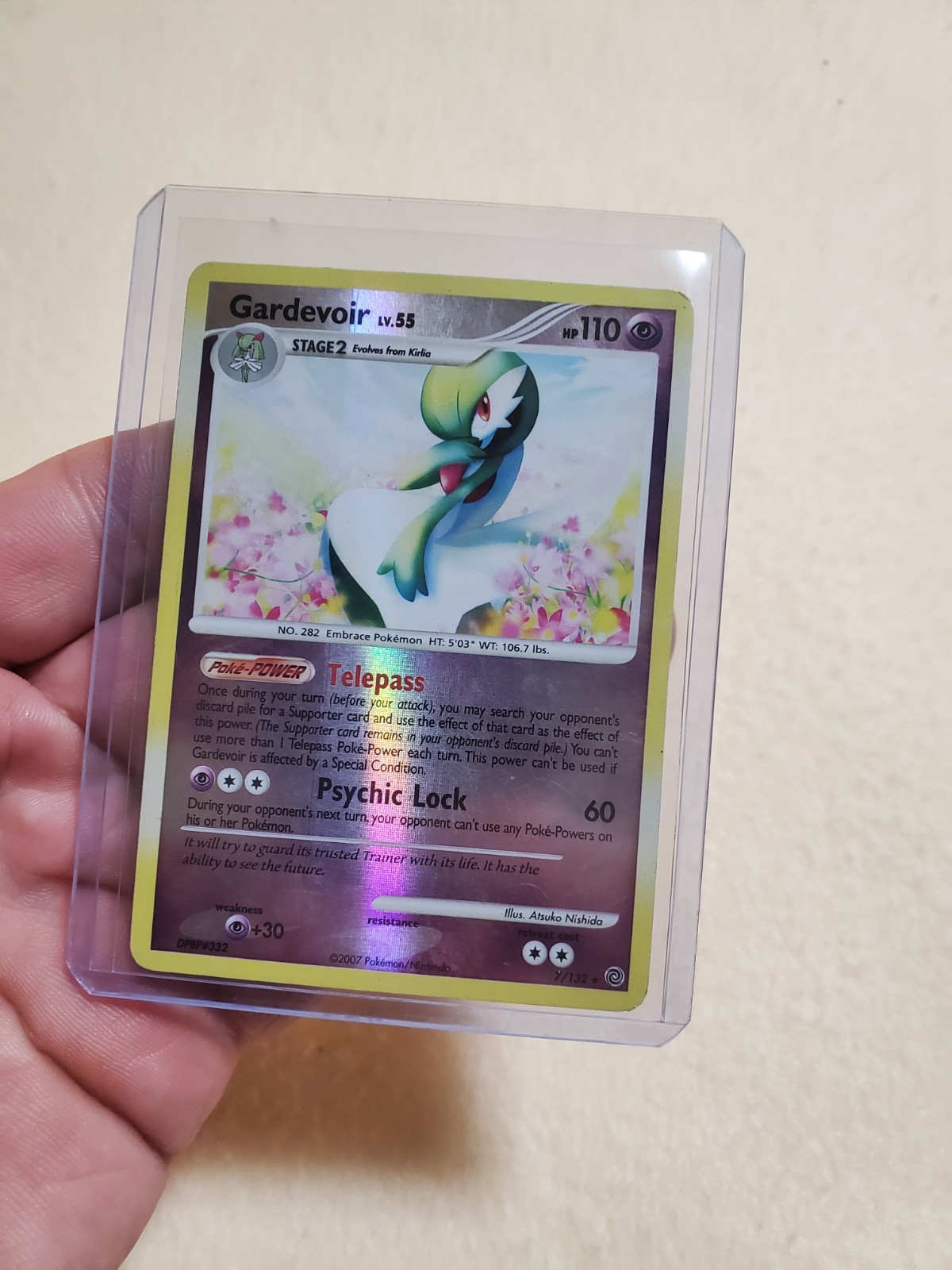 LP Gardevoir 7/132 Secret Wonders Reverse Holo PRINT LINE