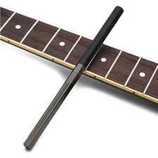 Guitar Fret Crowning File Dressing File W/ 3 Size Edges Luthier Tool Steel T12