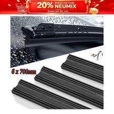 6 x 700mm Wischergummis Für BOSCH AEROTWIN Ersatzgummi Scheibenwischergummi DE