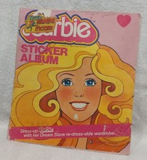 Panini Vintage Barbie Sticker Album 1983