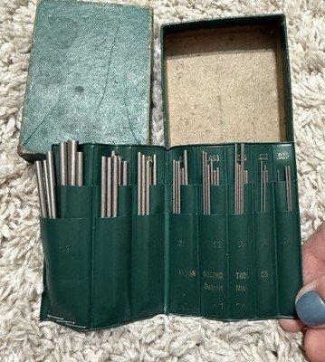 FLYNN BORING TOOL CO. #11 Thread Wire Set .019'' - .143'' Made In USA
