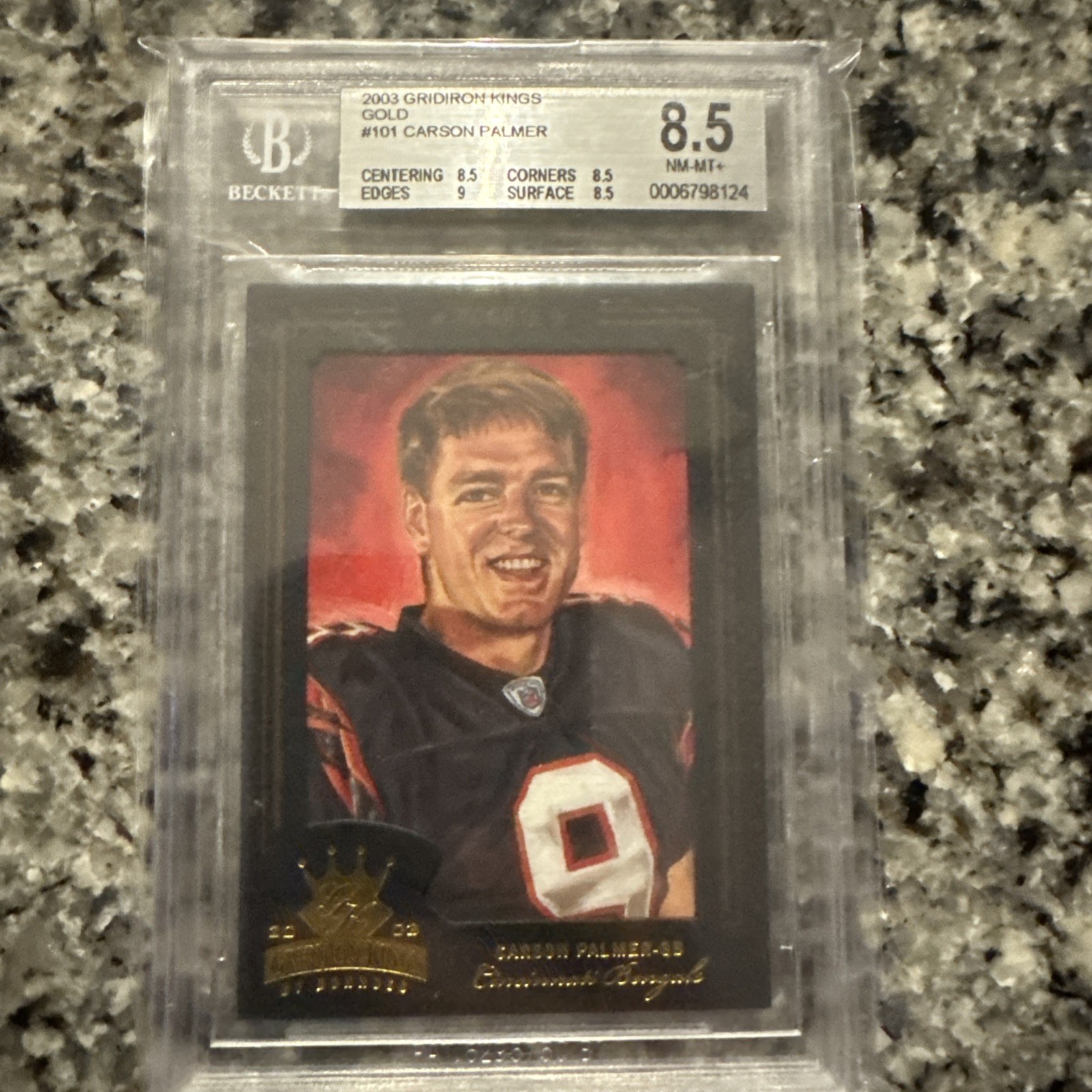 Carson Palmer Donruss Gridiron Kings #101 Gridiron Kings