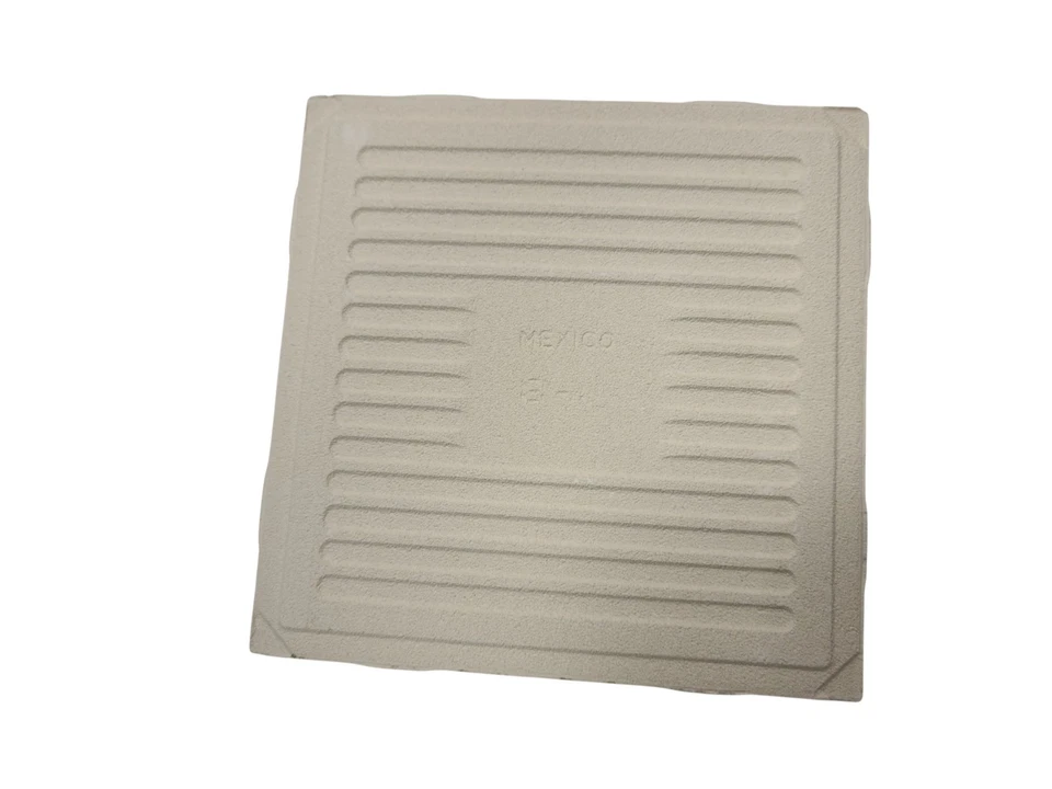 Salpicadero de ducha de baldosas de cerámica verde aguacate 4,25 pulgadas metro mediados de siglo moderno Foto 3 de 4