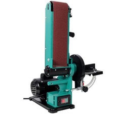 4" x 36" Belt Sander 6" Disc Polisher Grinder Sanders,120V/60Hz.Green Color