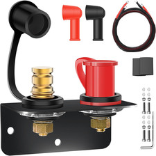 250a Remote Battery Terminals 38 Stud Battery Jump Post With Heavy Duty Mounti 250a Remote Battery Terminals 38 Stud Battery Jump Post With Heavy Duty Mounti