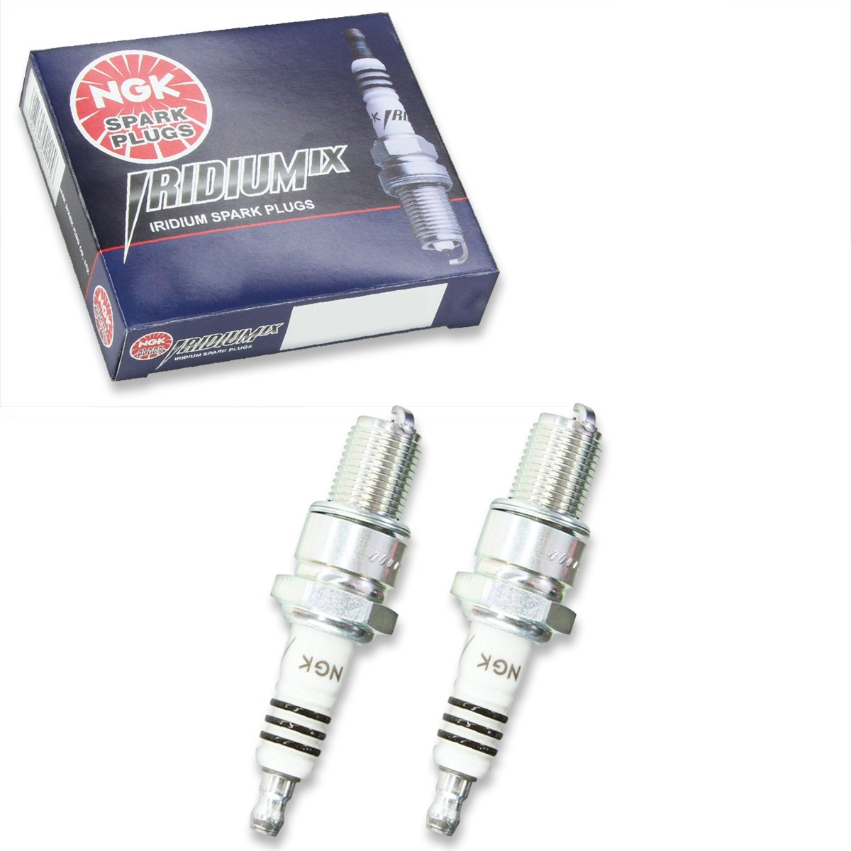 2 pc NGK 3981 BR9EIX Iridium IX Spark Plugs for XS4062DP XS4062 WR3CS WR3CP zt