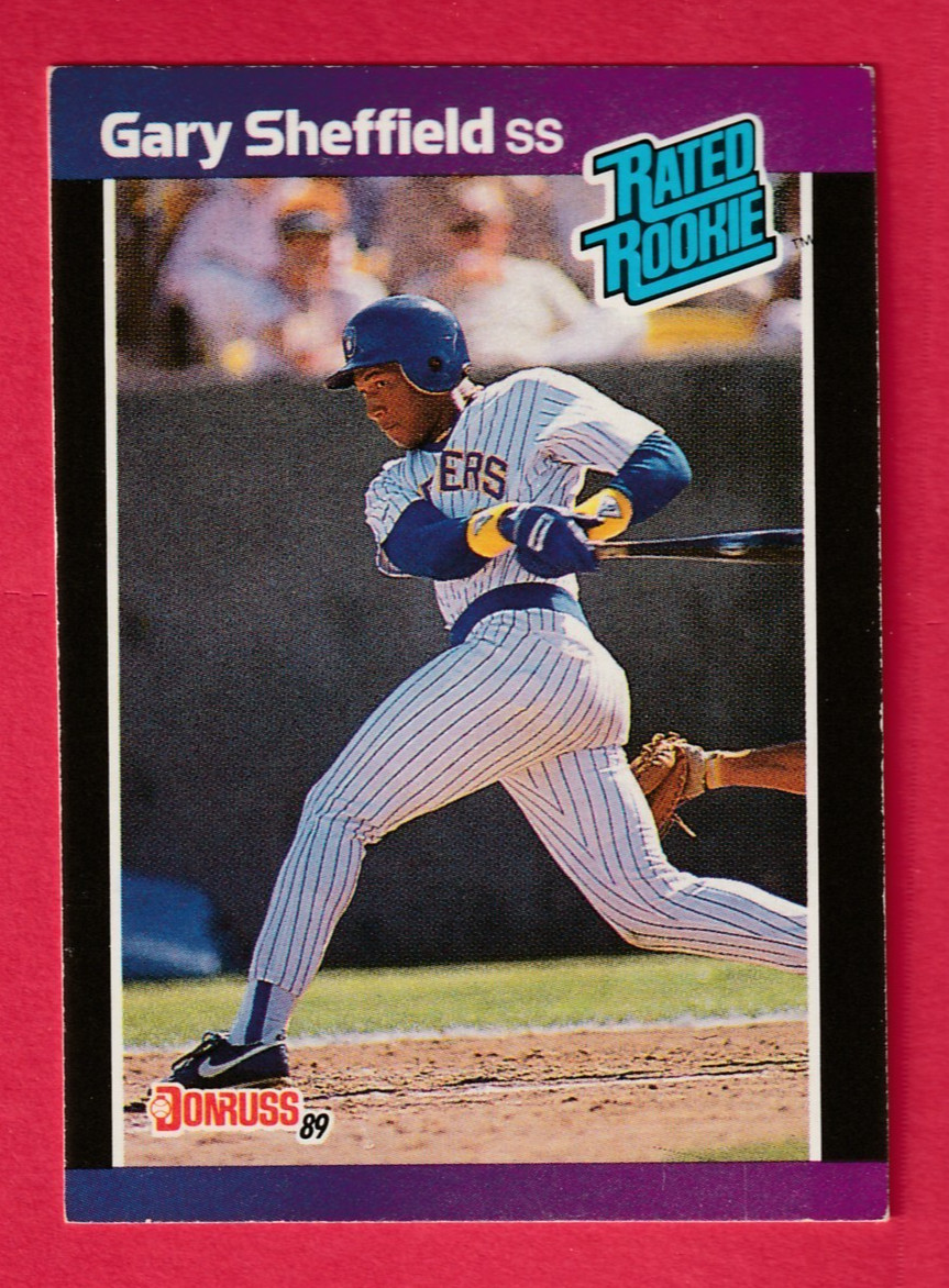 1989 Donruss Gary Sheffield #31 RC Brewers