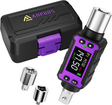 Anpuds 12 Digital Torque Adapter Set 2.9-147.6 Ft-lb 4-200 Nm Slim Elect Anpuds 12 Digital Torque Adapter Set 2.9-147.6 Ft-lb 4-200 Nm Slim Elect