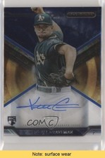 2015 Topps Strata Auto Blue 13/99 Kendall Graveman #SA-KG Auto READ a2v